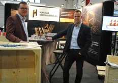 Robert Helder had nieuwe collega Nick van Brussel meegenomen voor Hoekman Houtindustrie.